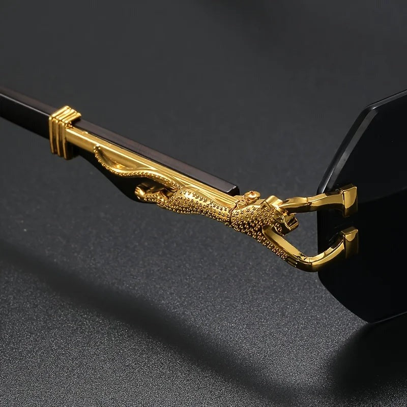 Luxury Black leopard 2025 Sunglasses